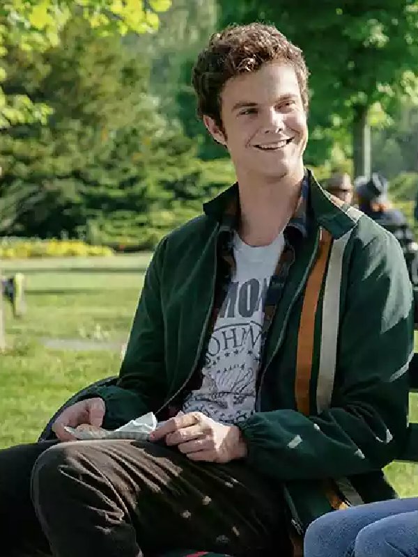 The Boys S5 Jack Quaid Green Striped Jacket WorthVee