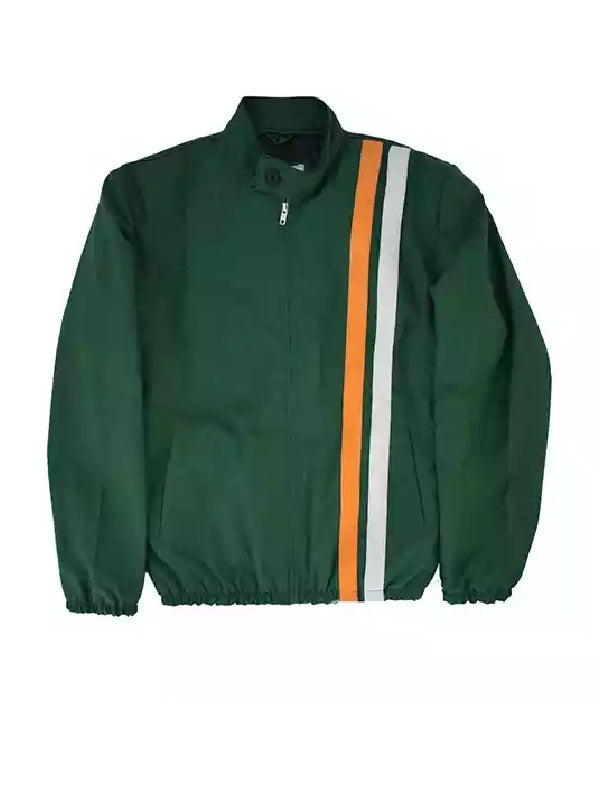 The Boys S5 Jack Quaid Green Striped Jacket WorthVee